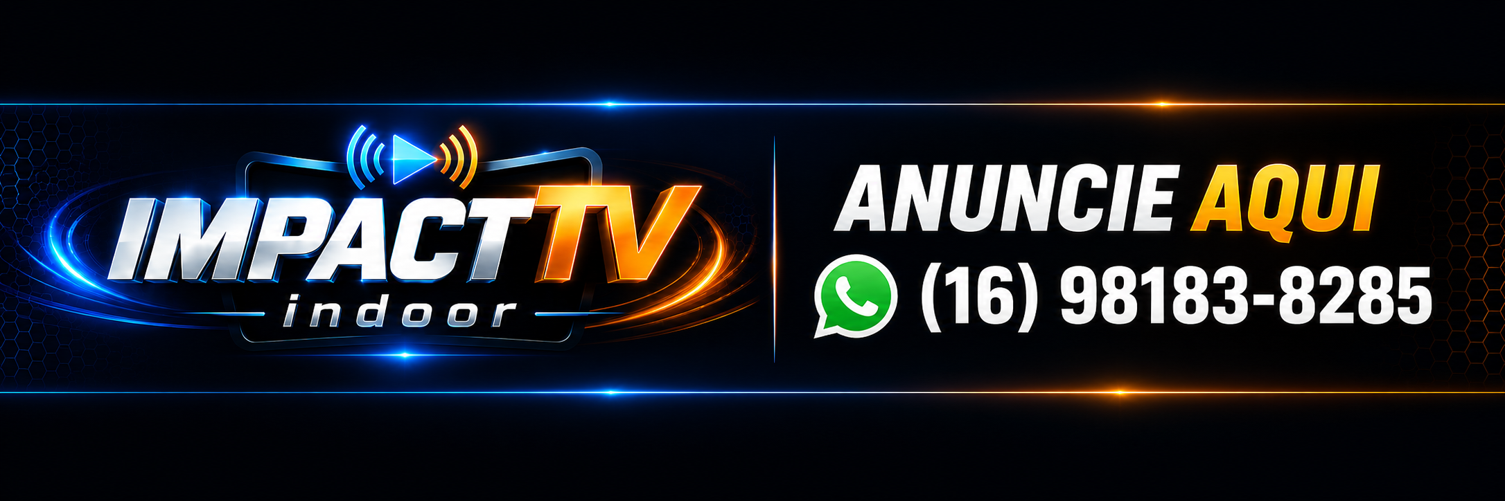 Banner Layout Full Screen Espaço pequeno inferior 120x20